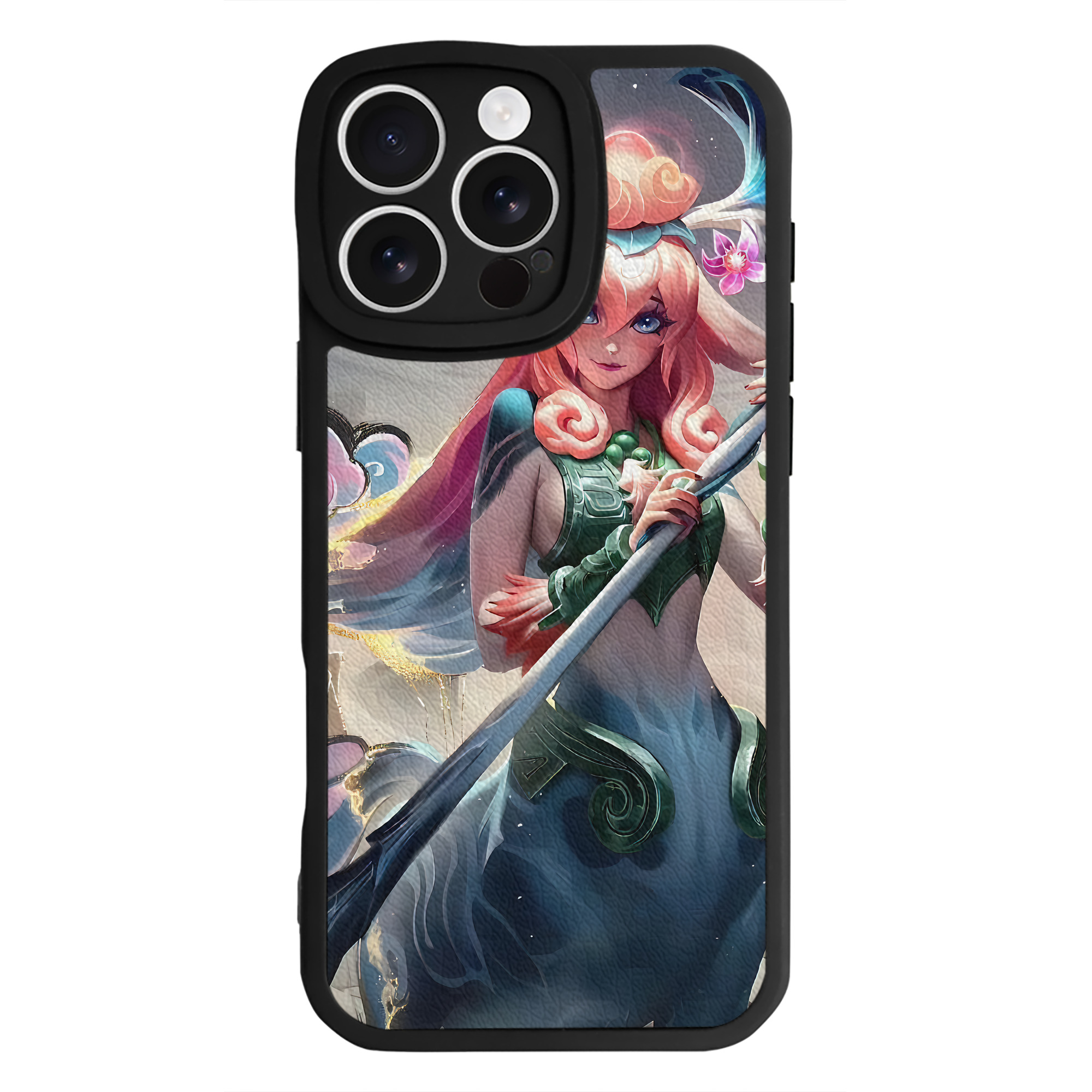 リーグ・オブ・レジェンド League of Legends LOL 【iPhone 16シリーズ対応】シリコンスマホケース（レザー調） 材質：シリコン